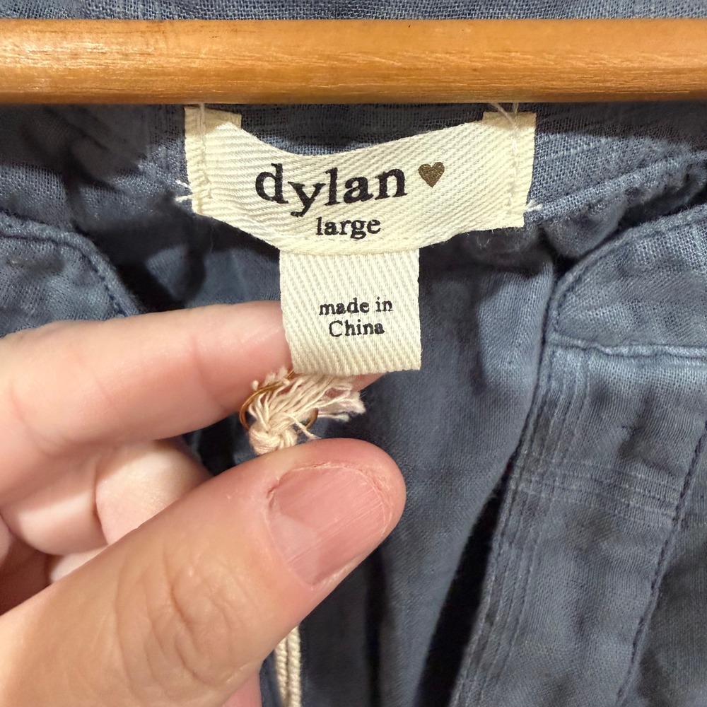 dylan Slate Blue Sleeveless Tunic Top - Picture 3 of 7